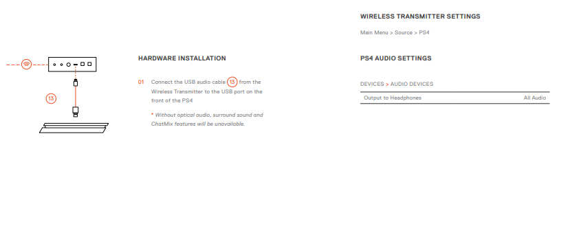 Setup PS4 Arctis Pro Wireless Support